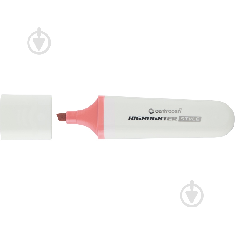 Маркер Centropen Highlighter Style 1-4,6 мм ніжно-рожевий 6252/56 - 12 - фото 1