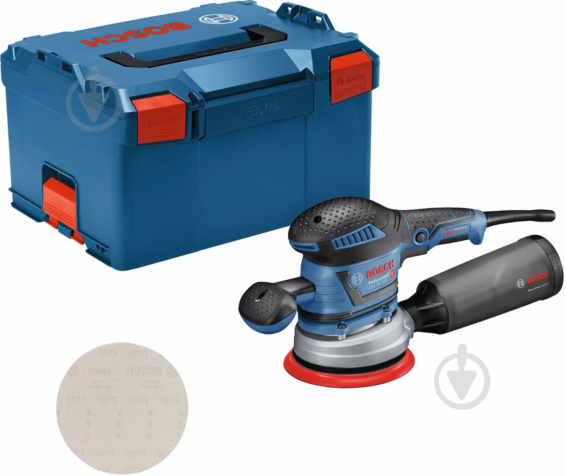 Эксцентриковая шлифмашина Bosch GEX 40-150 060137B201 - фото 1