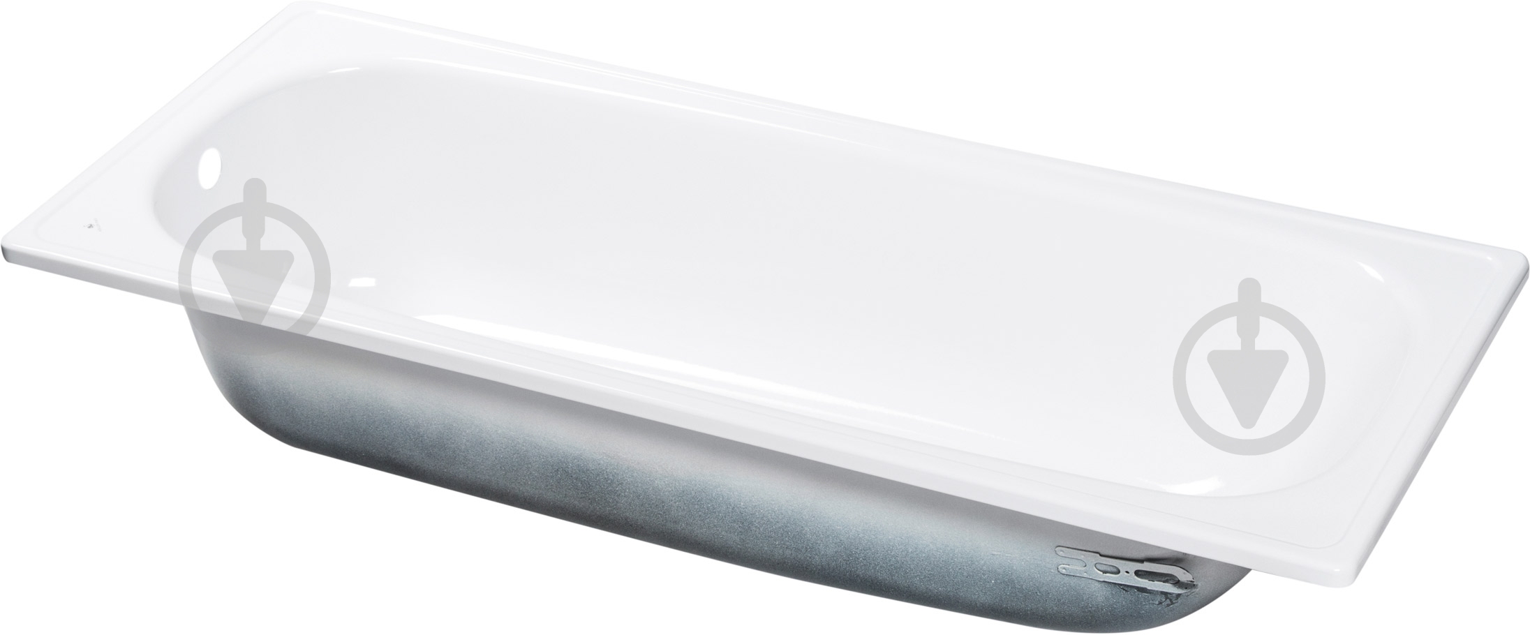 Ванна стальная Koller Pool B30E1200E 130х70 см - фото 2