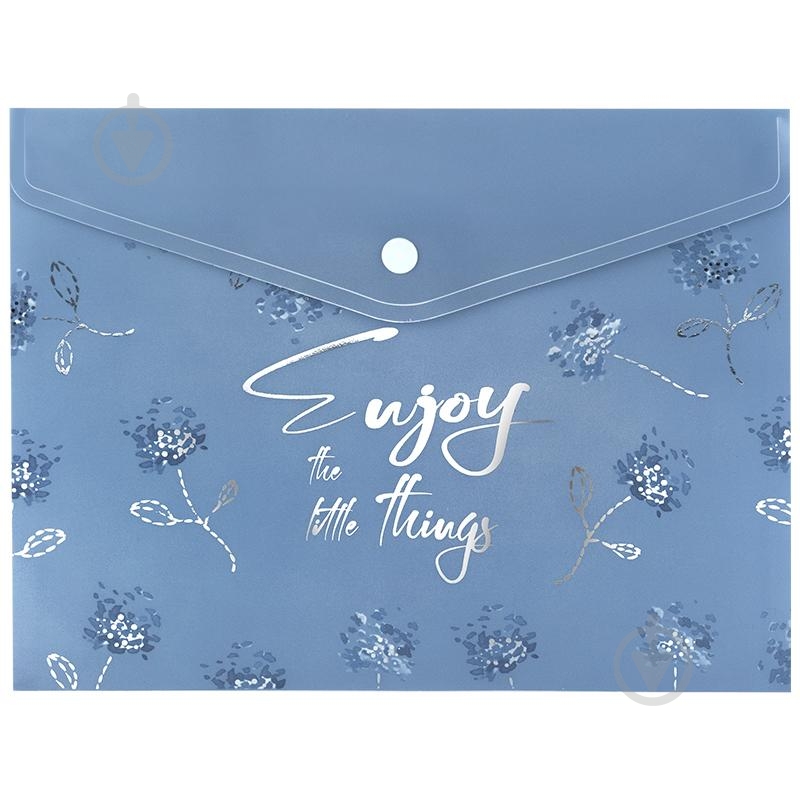 Папка на кнопке А5+ Flower Symphony-3 Axent - фото 1 Папка на кнопке А5+ Flower Symphony-3 Axent - фото 1