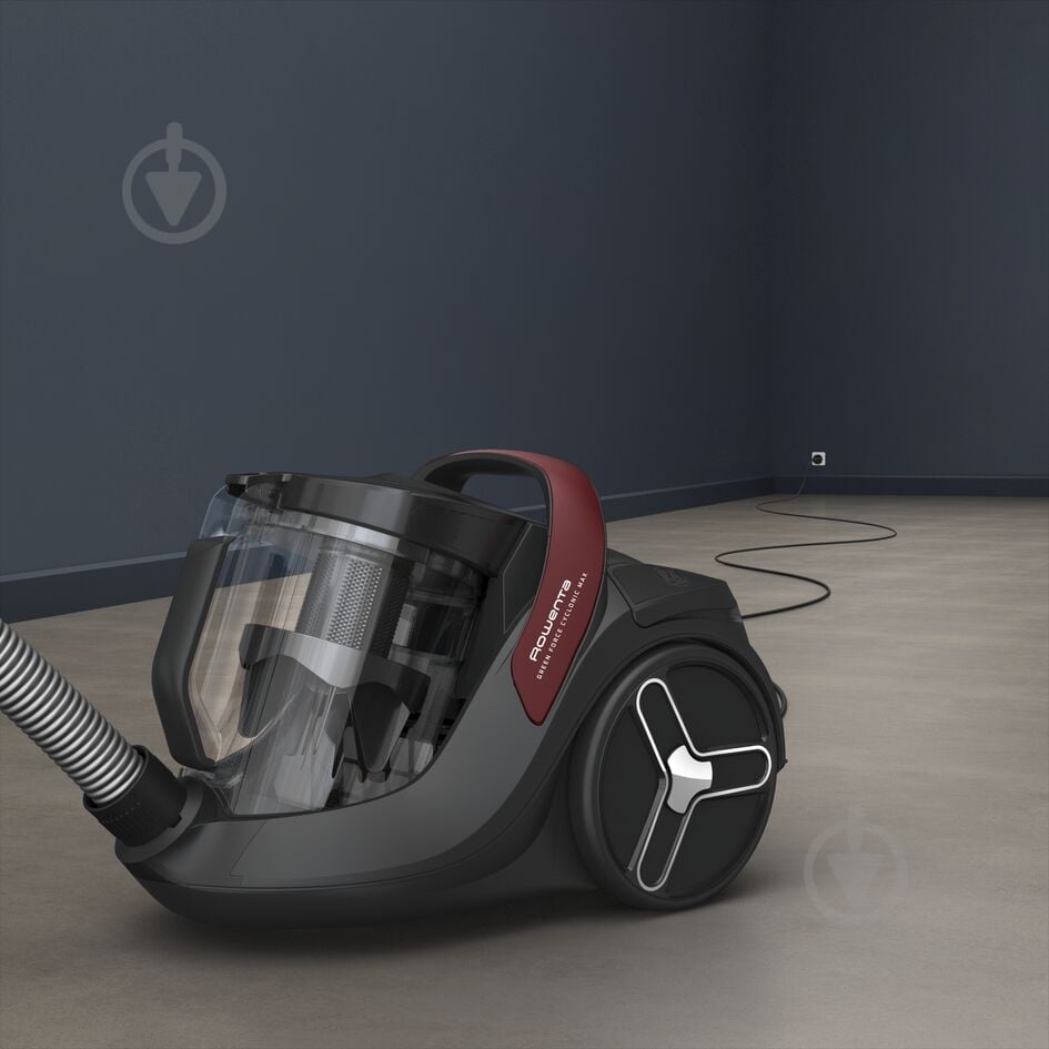 Пылесос Rowenta Green Force Cyclonic Max RO7B13EA red/black - фото 4 Пылесос Rowenta Green Force Cyclonic Max RO7B13EA red/black - фото 4