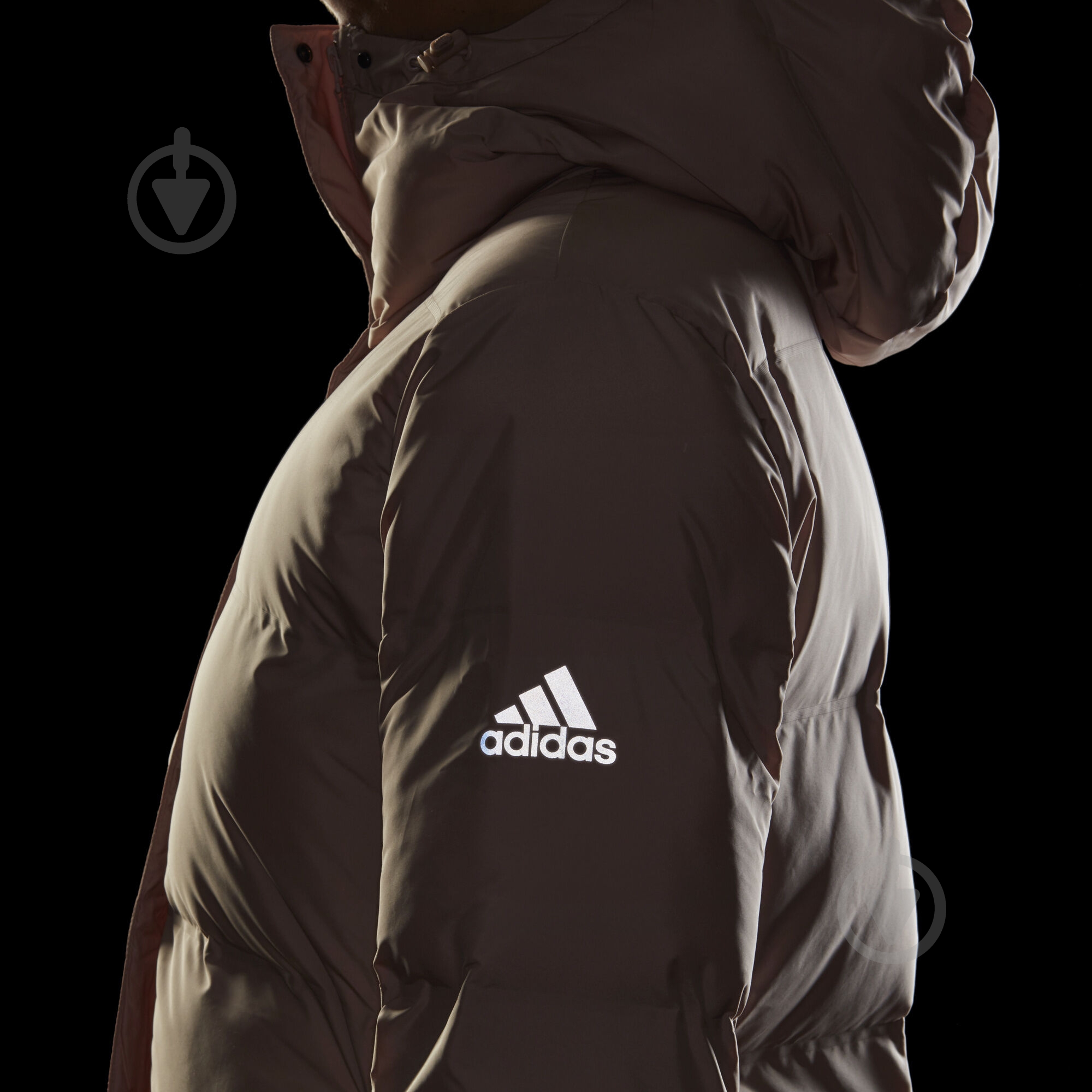 Куртка жіноче Adidas W HELIONIC PARK CY8635 р.XL бежеве - фото 10