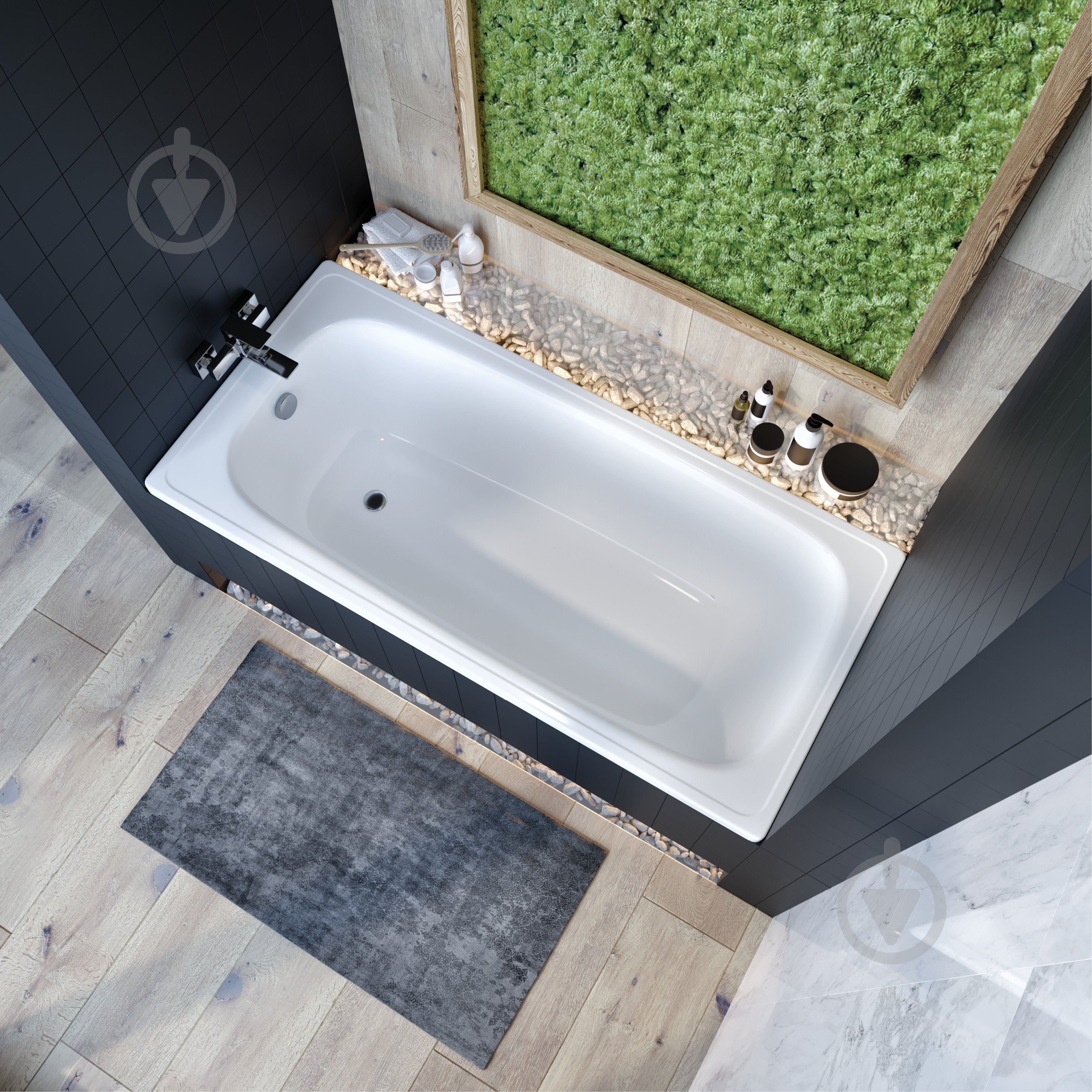 Ванна стальная Koller Pool B70E1200E 170х70 см - фото 3