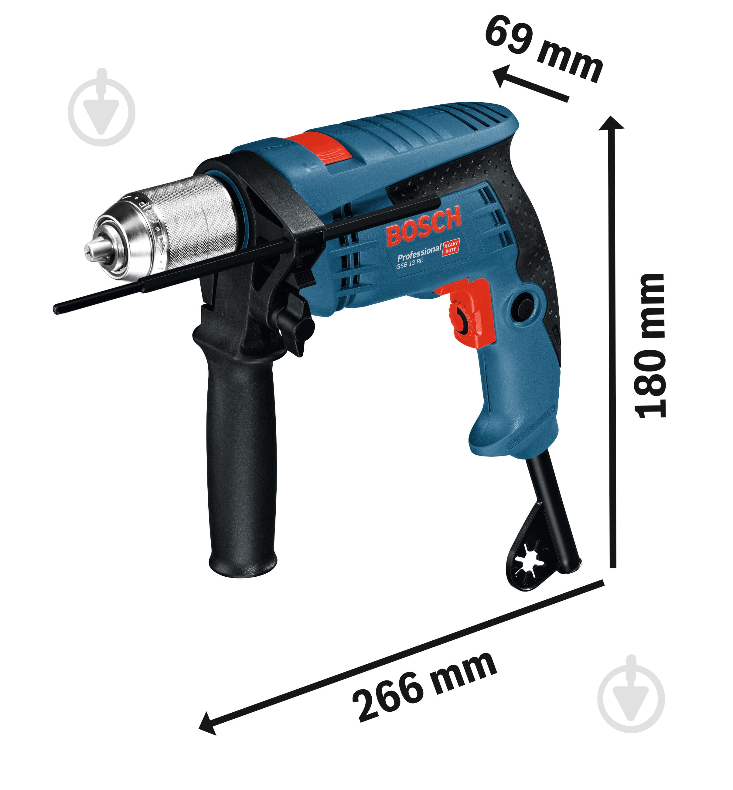 Перфоратор Bosch GBH 18V-28 CF 0611921001 - фото 2