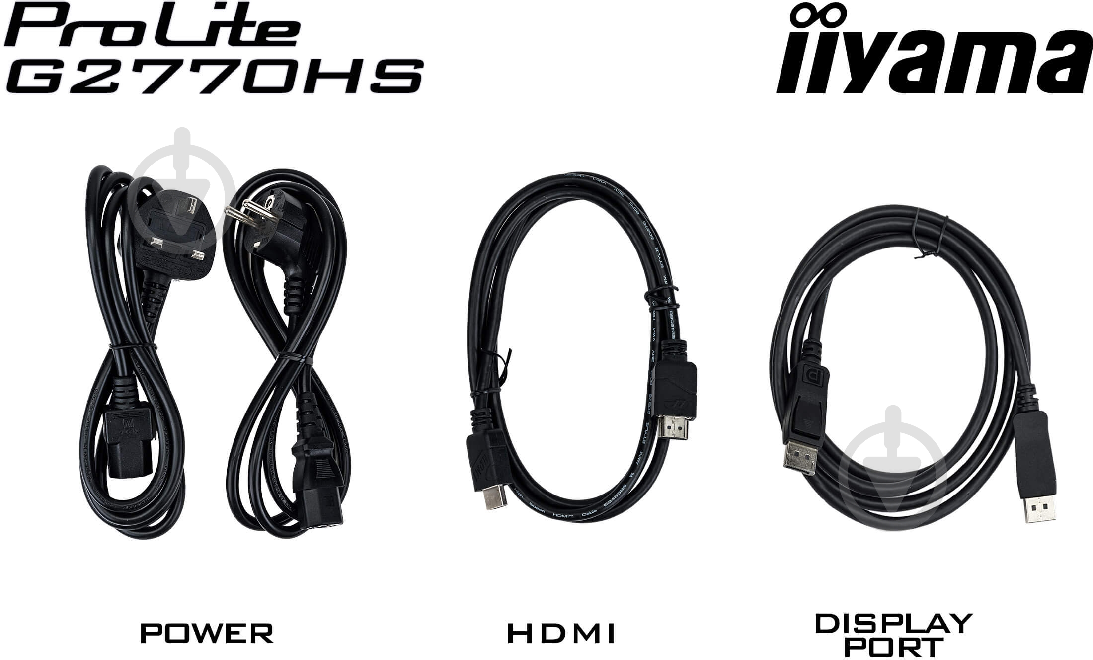 Монитор Iiyama G-MASTER Red Eagle 27" (G2770HS-B1) - фото 11 Монитор Iiyama G-MASTER Red Eagle 27" (G2770HS-B1) - фото 11