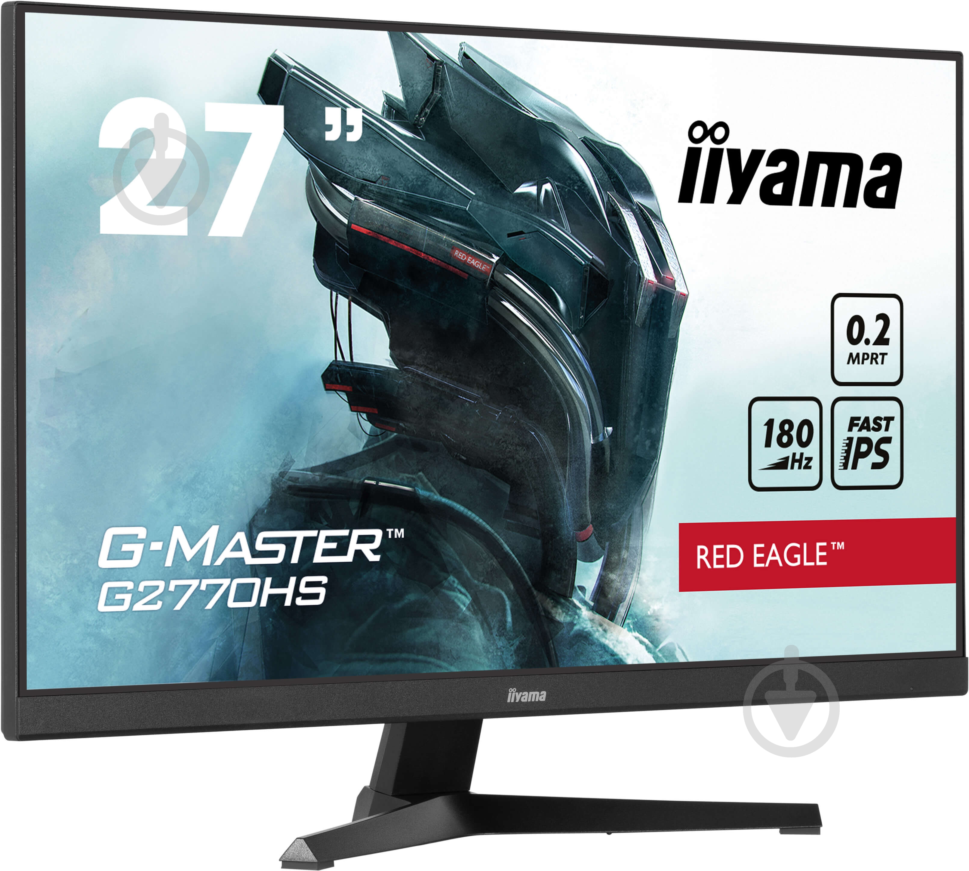 Монитор Iiyama G-MASTER Red Eagle 27" (G2770HS-B1) - фото 2 Монитор Iiyama G-MASTER Red Eagle 27" (G2770HS-B1) - фото 2