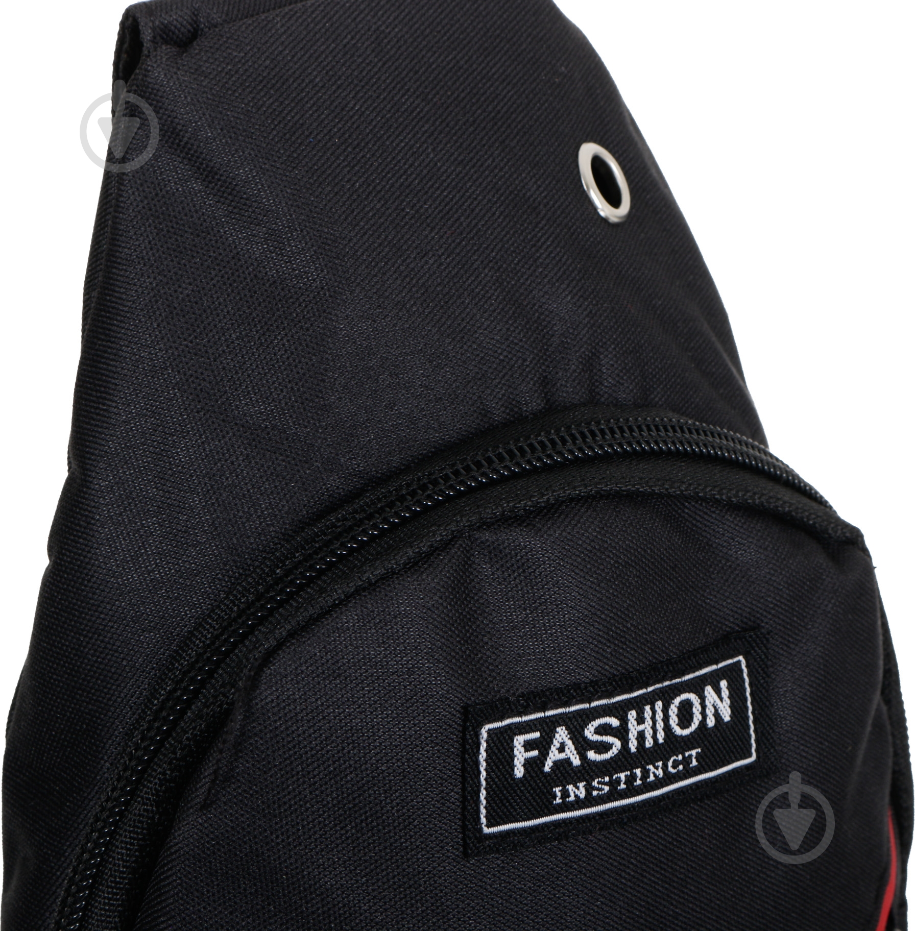 Сумка через плечо Classic треугольная черная - фото 4