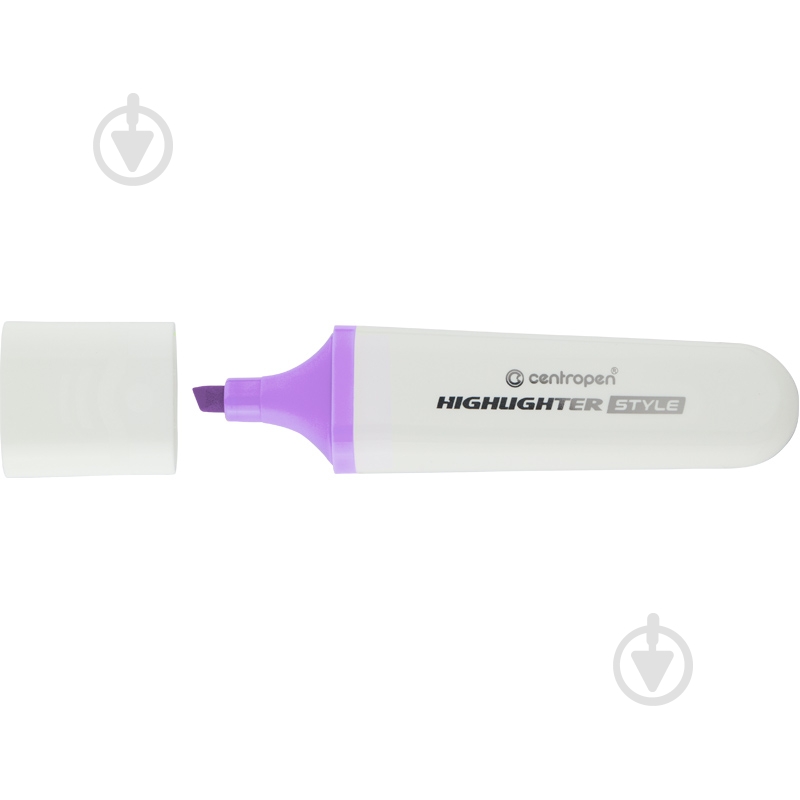 Маркер Centropen Highlighter Style 1-4,6 мм ліловий 6252/57 - 12 - фото 1