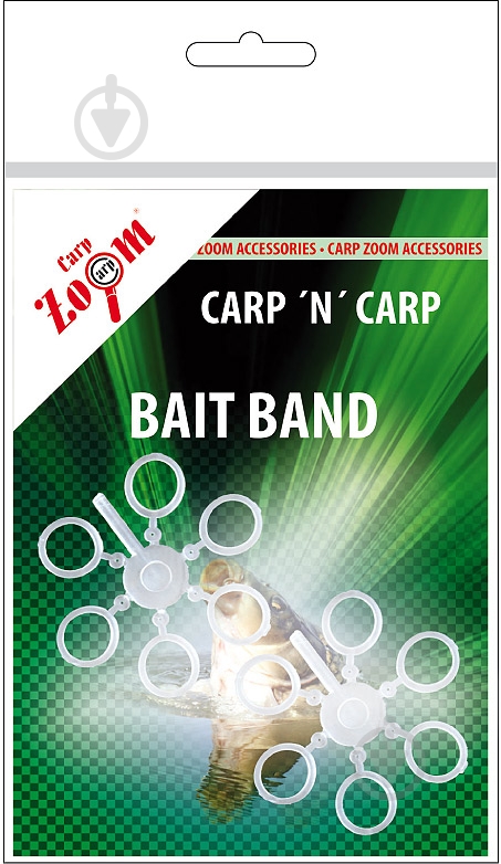 Кольцо силиконовое CarpZoom Bait Band 18 шт. small CZ8801 - фото 1