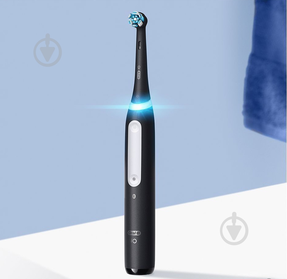 Зубная щетка Braun Oral-B iO Series 4N (iOG4.1B6.2DK) Matt Black - фото 5 Зубная щетка Braun Oral-B iO Series 4N (iOG4.1B6.2DK) Matt Black - фото 5
