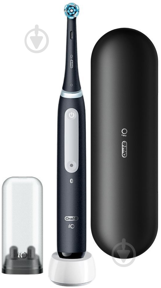 Зубная щетка Braun Oral-B iO Series 4N (iOG4.1B6.2DK) Matt Black - фото 2 Зубная щетка Braun Oral-B iO Series 4N (iOG4.1B6.2DK) Matt Black - фото 2