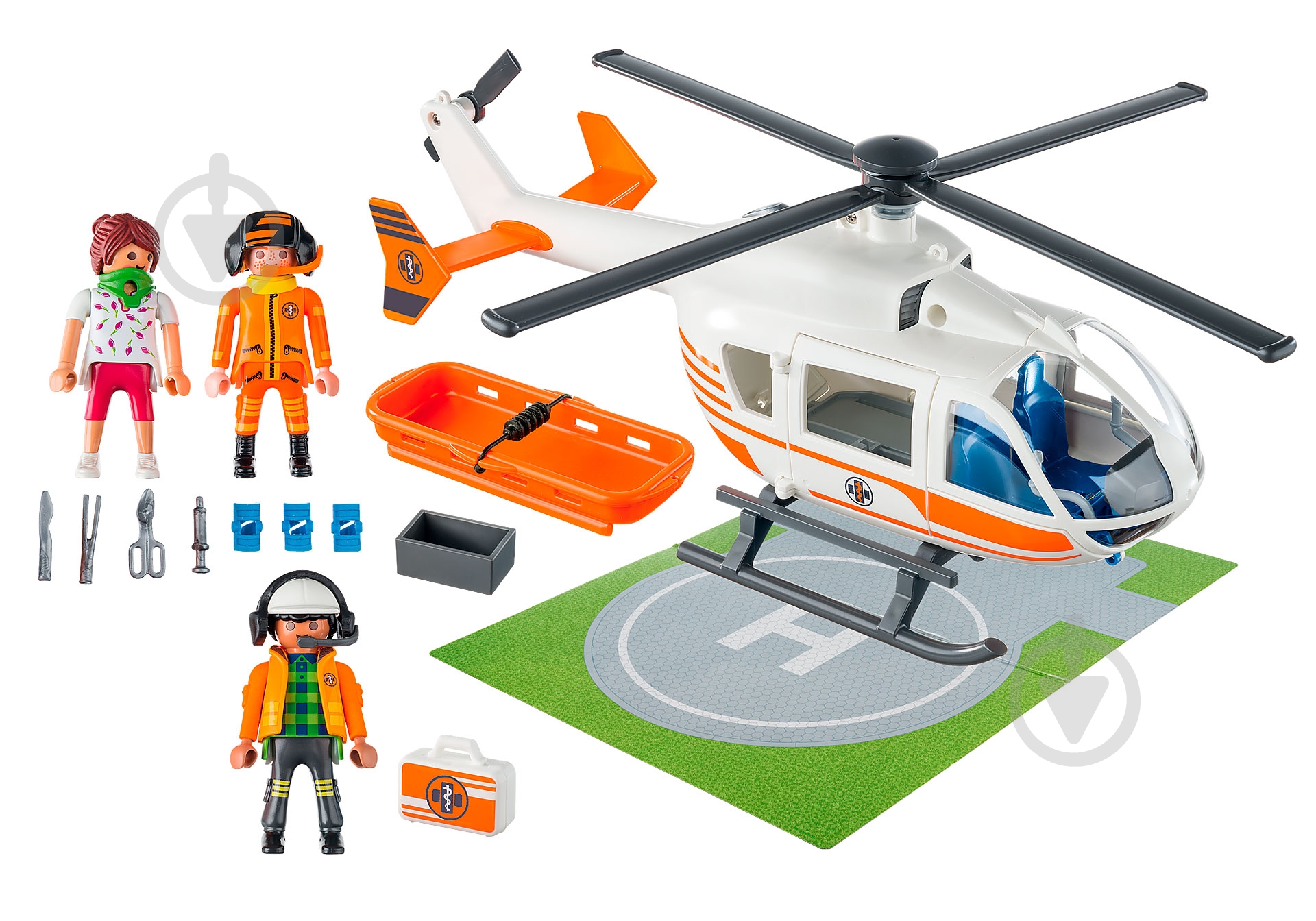 Конструктор Playmobil Спасательный вертолет 70048 - фото 2