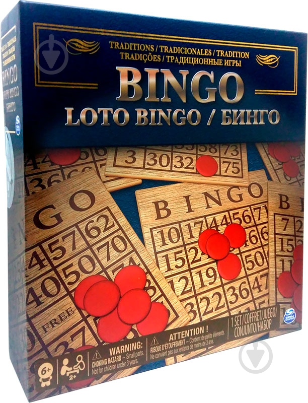 Игра настольная Spin Master Бинго SM98375/6038108 - фото 2