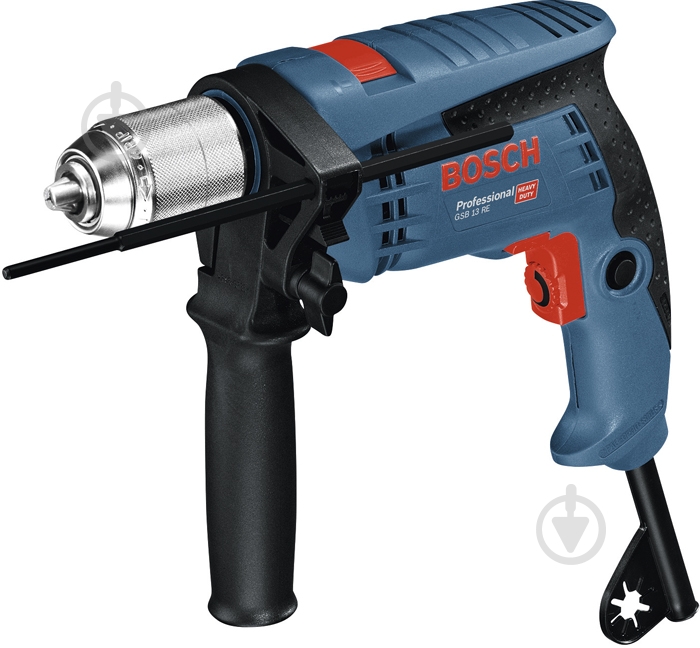 Дрель ударная Bosch GSB 13 RE 0601217104 - фото 1