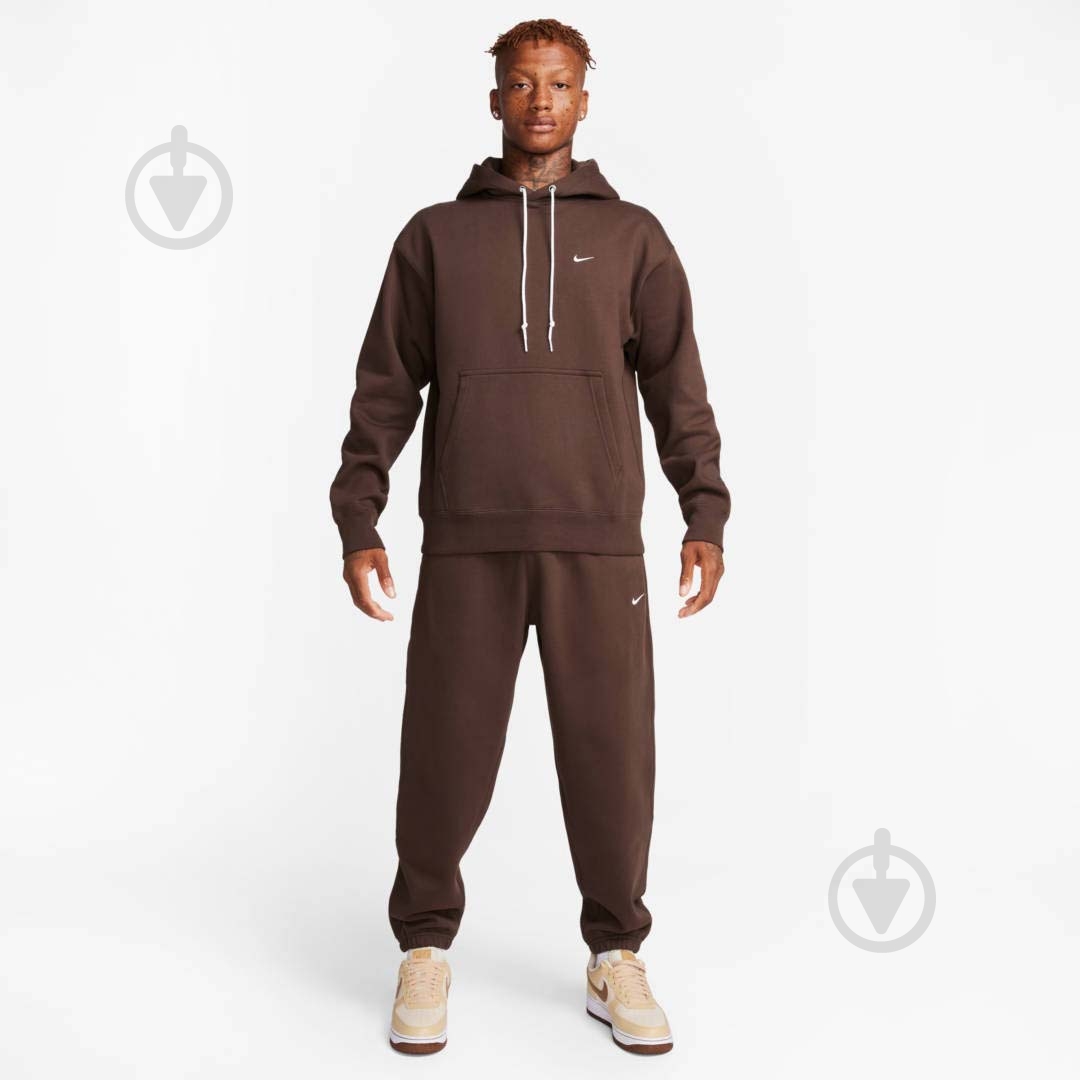 Штани Nike NK SOLO SWSH FLC CF PANT DX1364-237 р. M коричневий - фото 6 Штани Nike NK SOLO SWSH FLC CF PANT DX1364-237 р. M коричневий - фото 6