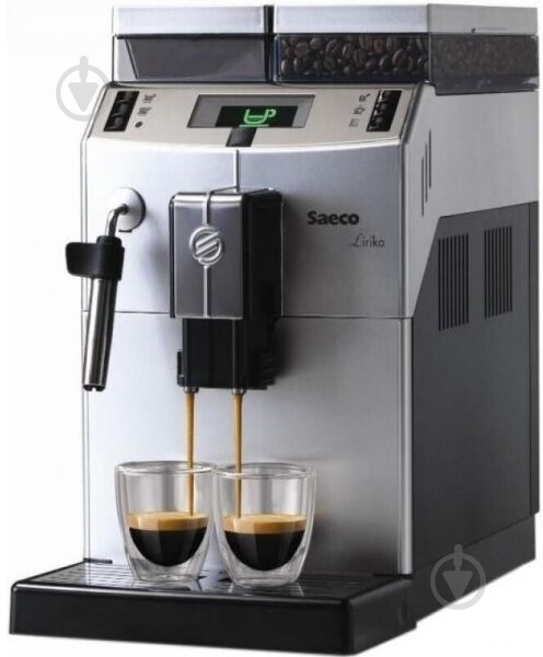 Кофемашина Saeco Lirika Plus Cappuccino Silver (RI9841/01) - фото 1 Кофемашина Saeco Lirika Plus Cappuccino Silver (RI9841/01) - фото 1