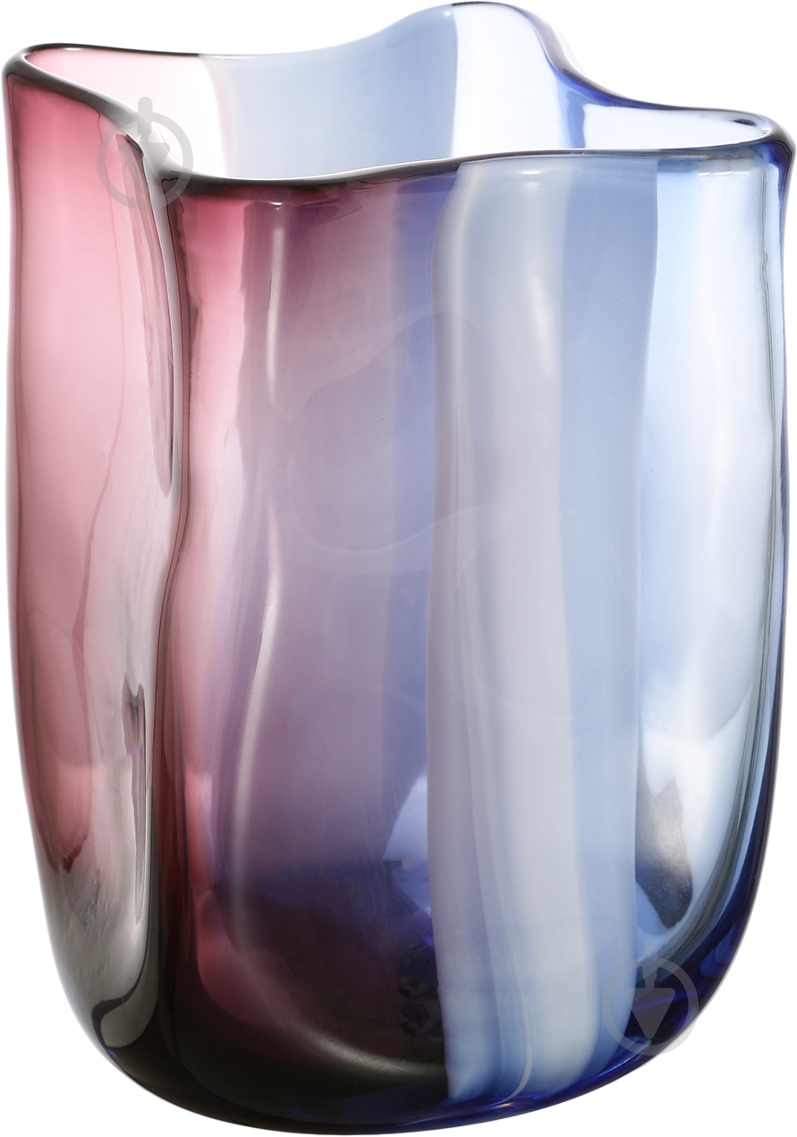 Ваза стеклянная Rainbow 21,5 см 21,5 см разноцветная Другое - фото 1