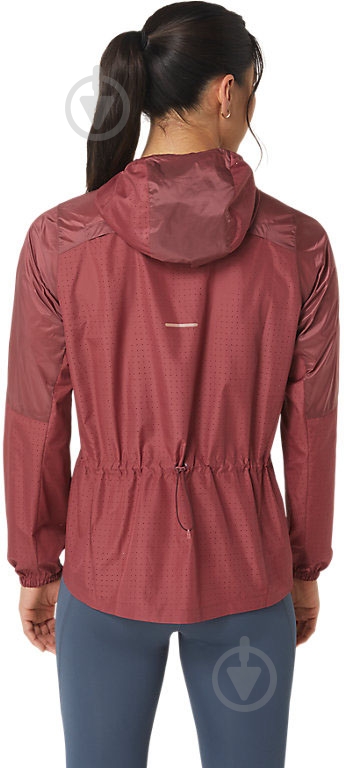 Ветровка Asics NAGINO PACKABLE RUN JACKET 2012C849-600 р.XS красная - фото 2
