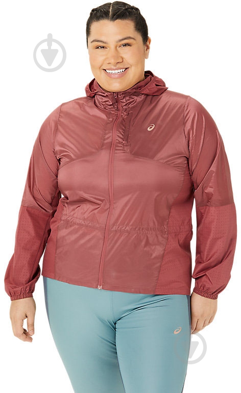 Ветровка Asics NAGINO PACKABLE RUN JACKET 2012C849-600 р.XS красная - фото 3