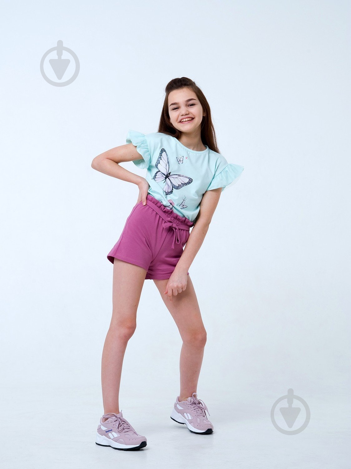 Блуза Smil 110569 р.134 ментоловый - фото 1
