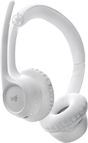 Гарнітура Logitech Zone 300 Wireless Headset off-white (981-001417) - фото 4