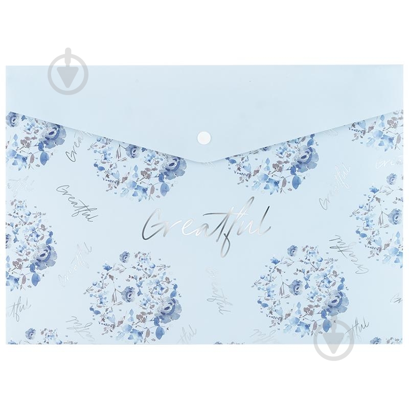 Папка на кнопке А4+ Flower Symphony-2 Axent - фото 1 Папка на кнопке А4+ Flower Symphony-2 Axent - фото 1