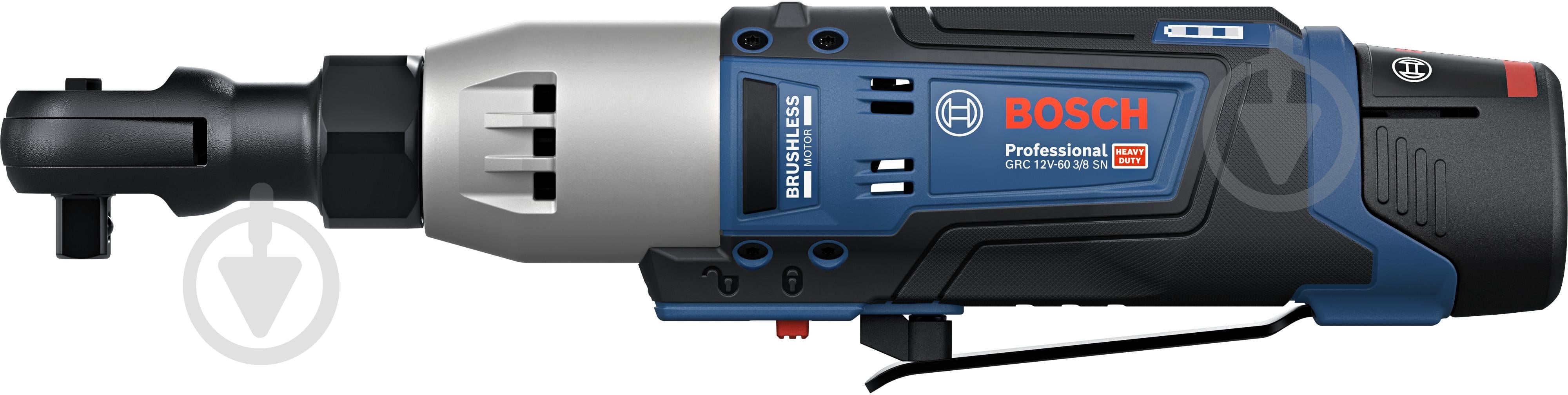 Трещотка Bosch GRC 12V-60 06019N8301 - фото 2 Трещотка Bosch GRC 12V-60 06019N8301 - фото 2