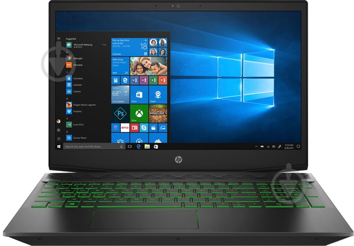 Ноутбук HP Pavilion 15 Gaming 15,6 (4B0U5EA) black - фото 1