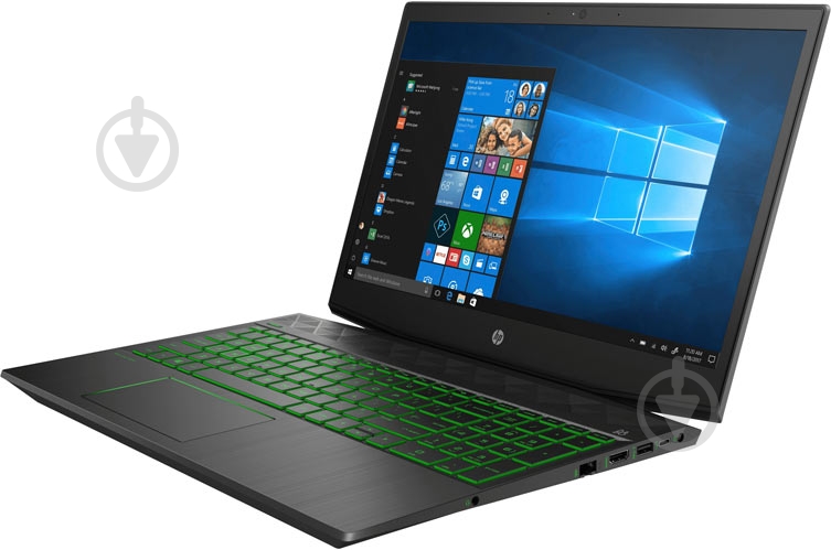Ноутбук HP Pavilion 15 Gaming 15,6 (4B0U5EA) black - фото 3