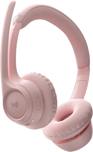 Гарнитура Logitech Zone 300 Wireless Headset rose (981-001412) - фото 4