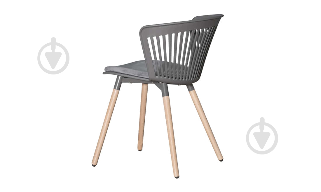 Стул обеденный Поло PS-801-2C серый серый/серый - фото 4