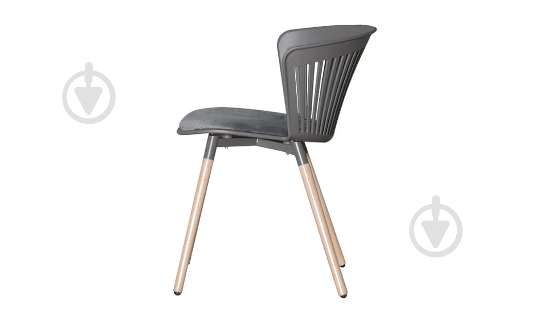 Стул обеденный Поло PS-801-2C серый серый/серый - фото 3