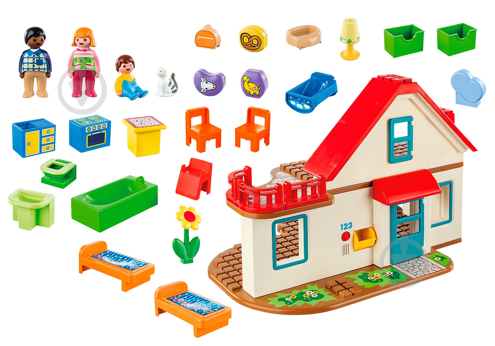 Конструктор Playmobil Домик в деревне 70129 - фото 2 Конструктор Playmobil Домик в деревне 70129 - фото 2