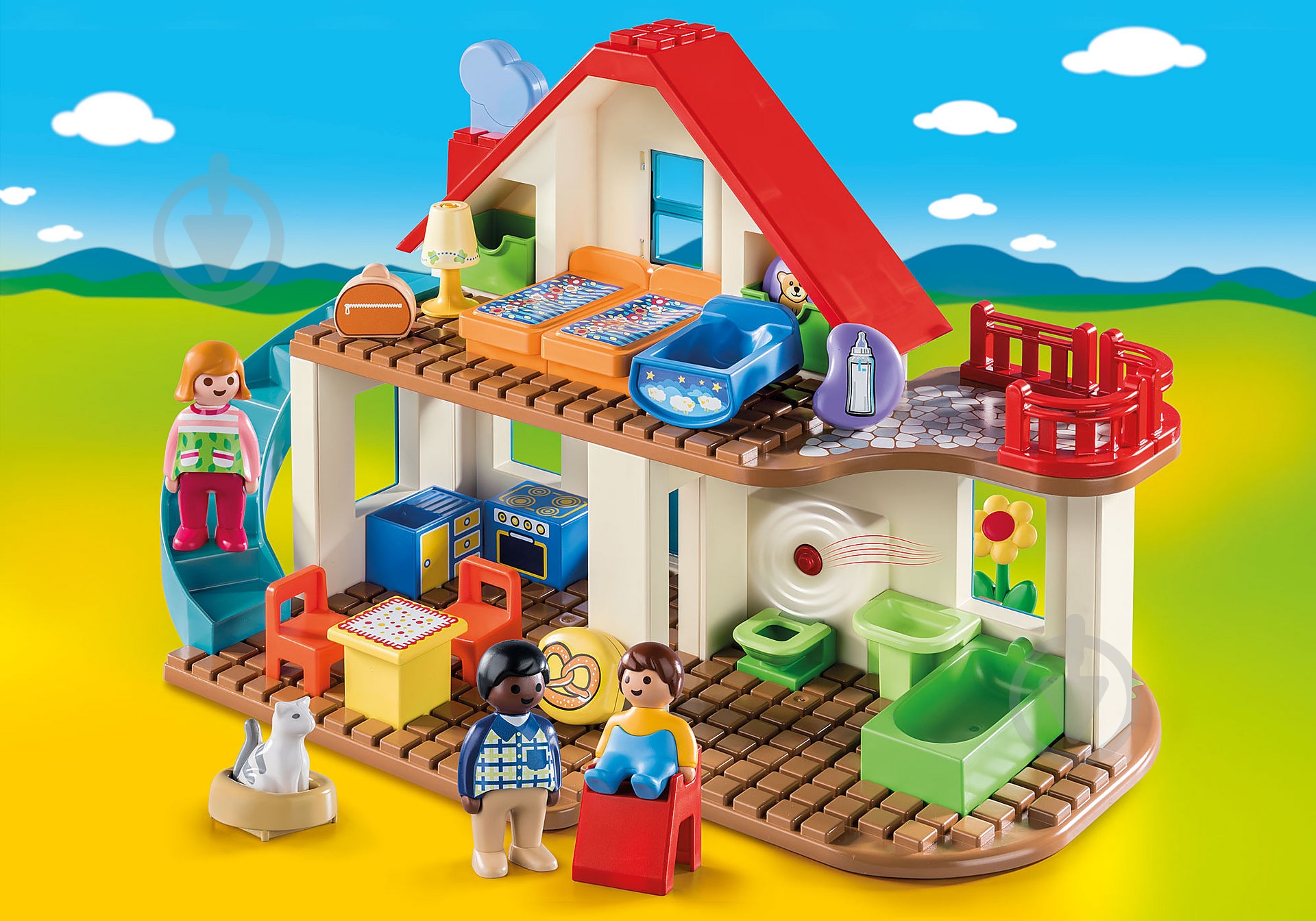 Конструктор Playmobil Домик в деревне 70129 - фото 3 Конструктор Playmobil Домик в деревне 70129 - фото 3