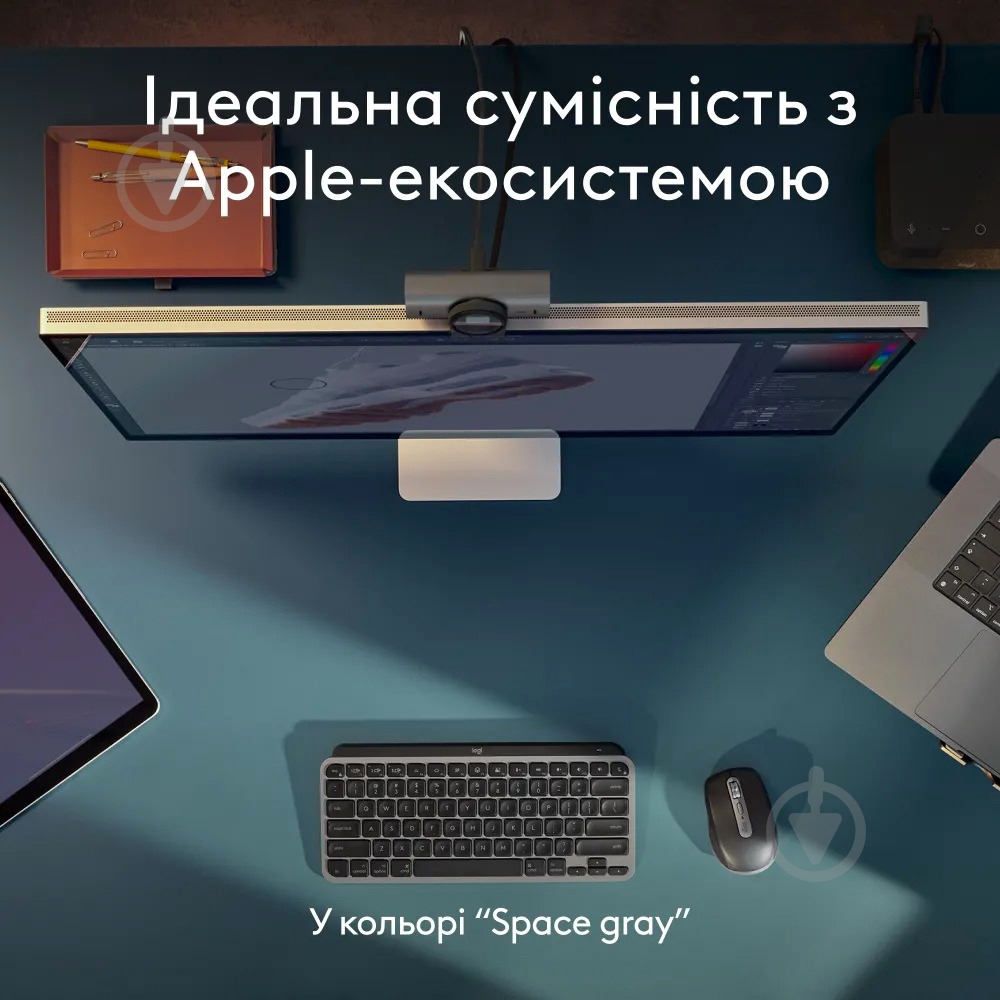 Мишка Logitech MX Anywhere 3S for Mac Wireless space grey (910-006947) - фото 7 Мишка Logitech MX Anywhere 3S for Mac Wireless space grey (910-006947) - фото 7