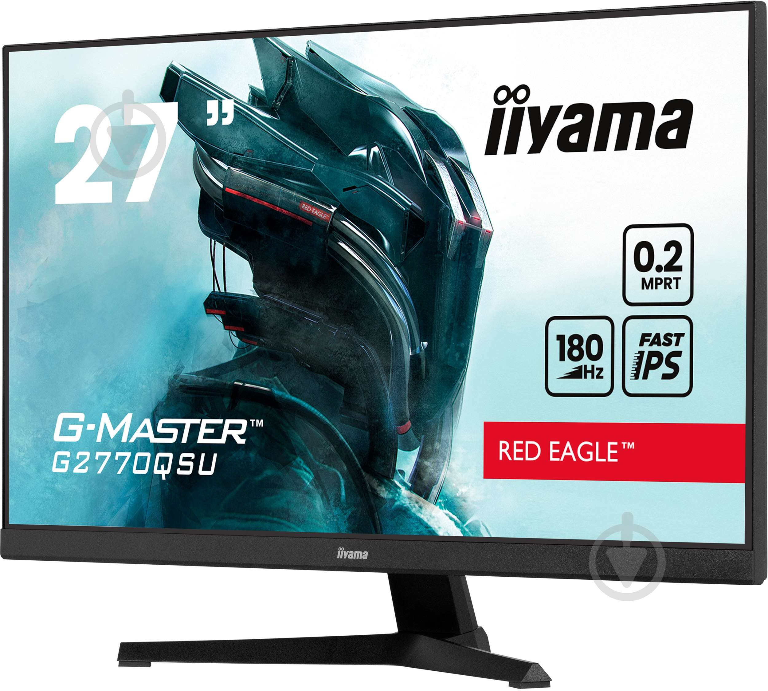 Монитор Iiyama G-Master Red Eagle 27" (G2770QSU-B6) - фото 3