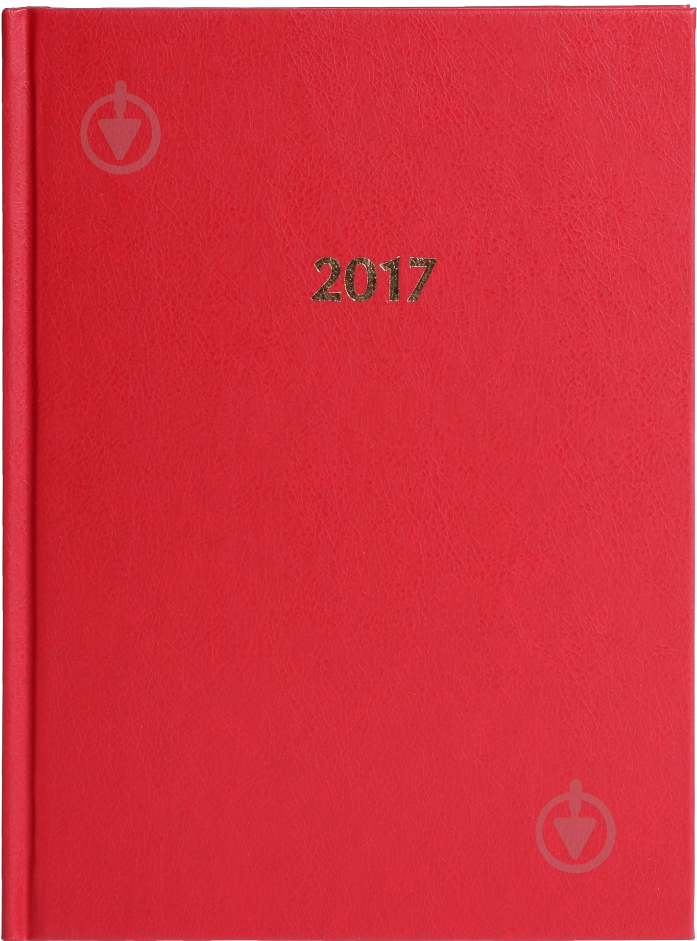 Щоденник датований червоний лінія Buromax Strong A5 2017 BM.2129-05 - фото 1 Щоденник датований червоний лінія Buromax Strong A5 2017 BM.2129-05 - фото 1