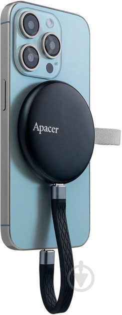 SSD-накопитель Apacer Magnetic AS725 1000GB Portable USB Type-C 3D NAND (AP1TBAS725B-1) - фото 4