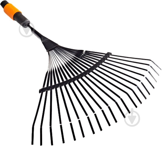 Грабли веерные Fiskars для листьев QuikFit (1000644) - фото 1