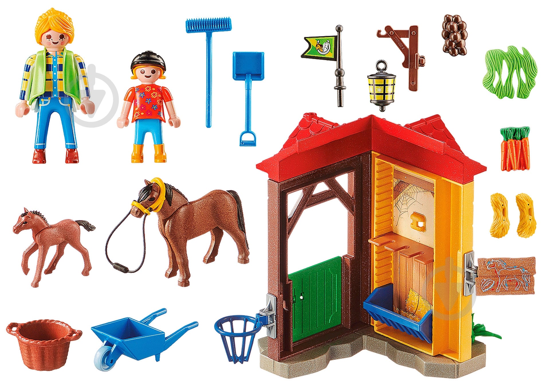 Конструктор Playmobil Конная ферма 70501 - фото 2