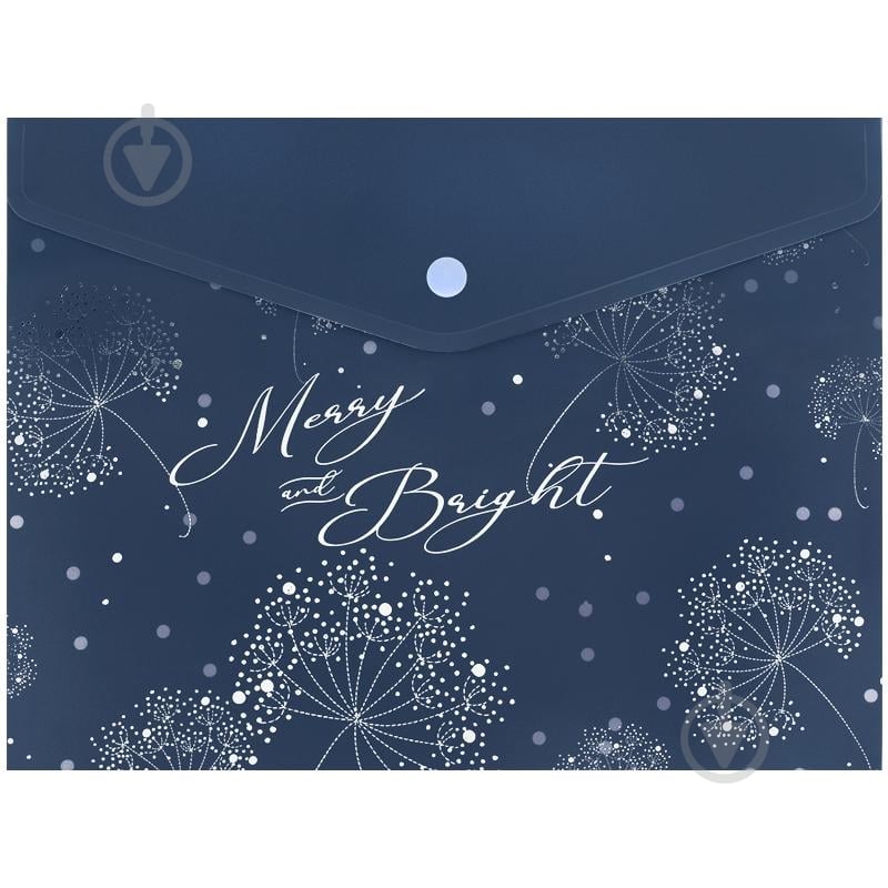 Папка на кнопке А5+ Flower Symphony-4 Axent - фото 1