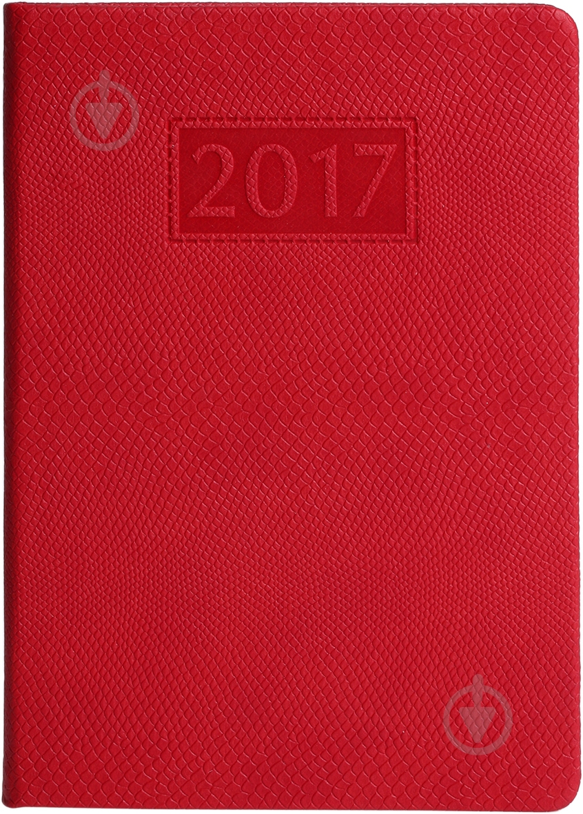 Щоденник 2017 AMAZONIA A5 336 сторінок червоний Buromax - фото 1