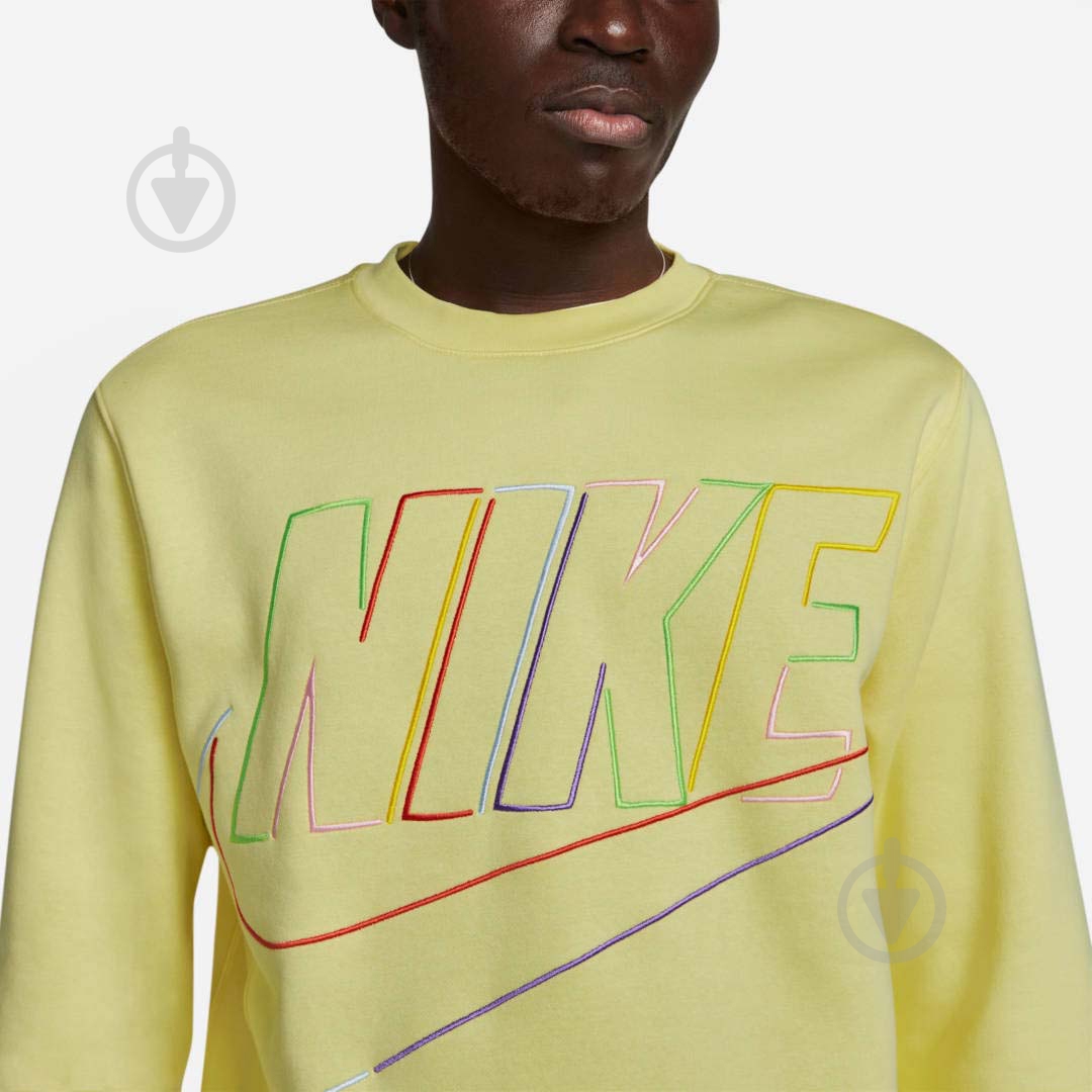 Світшот Nike DX0529-706 р. L жовтий - фото 3 Світшот Nike DX0529-706 р. L жовтий - фото 3