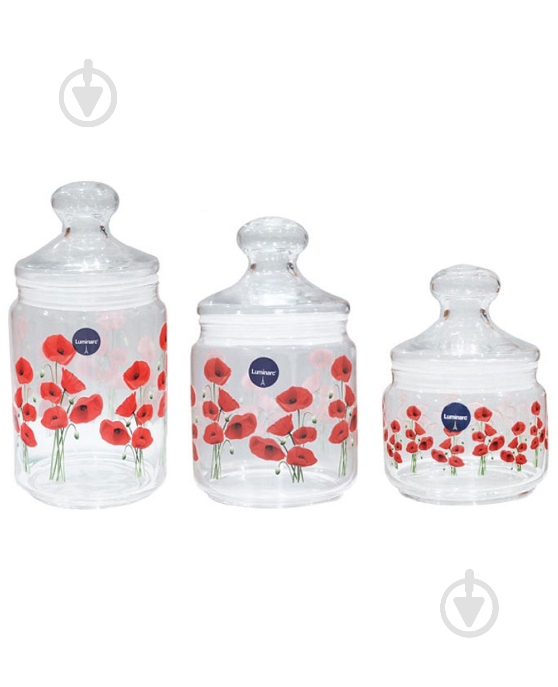 Набор банок Luminarc Hypnosis 3 предмета P4832 - фото 1