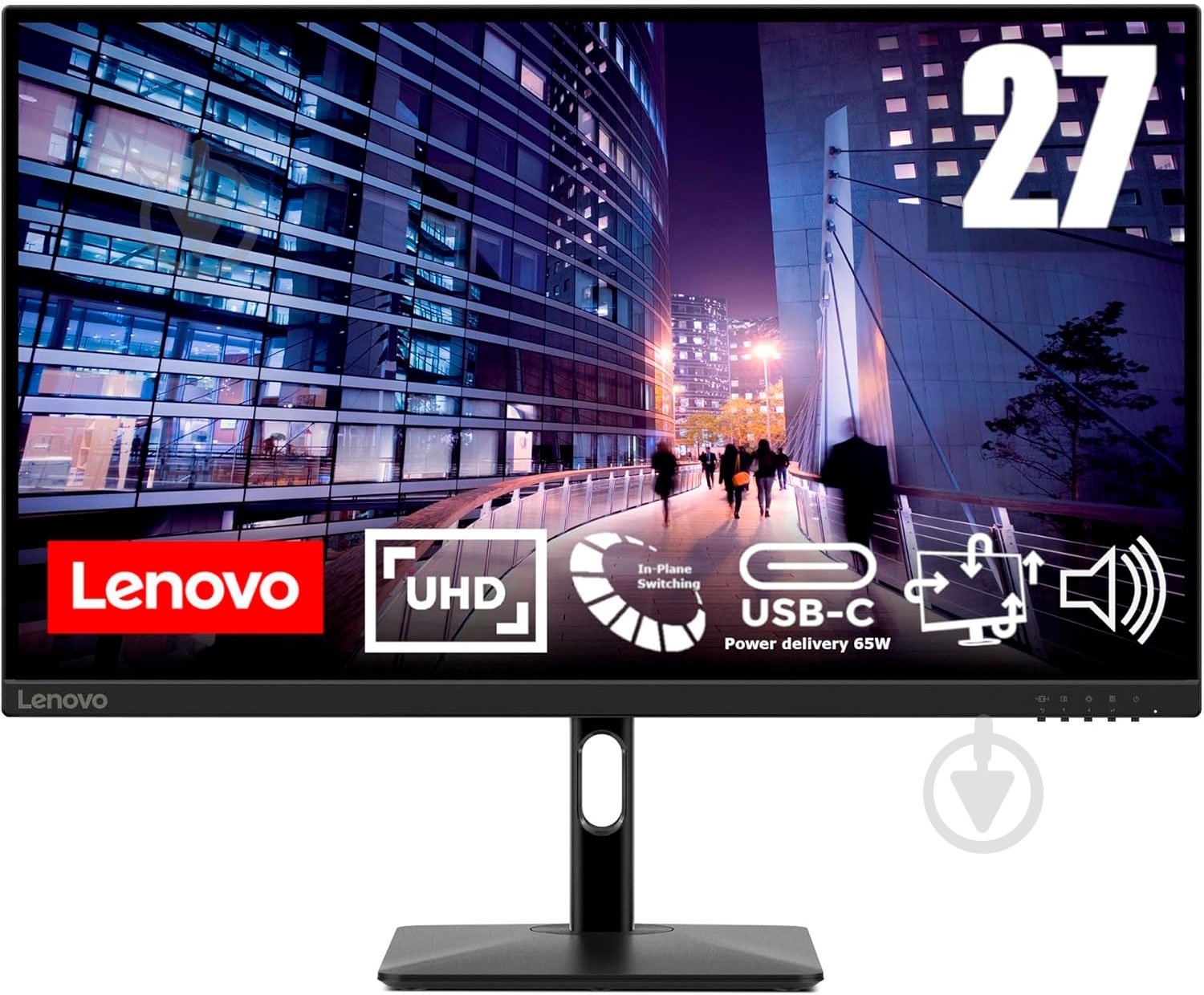 Монитор Lenovo N27p 27" (67C3GAC4UA) - фото 1 Монитор Lenovo N27p 27" (67C3GAC4UA) - фото 1