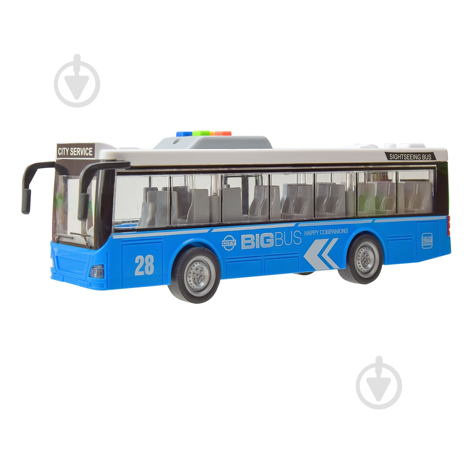 Автобус Автопром (2 кольори в асортименті) 1:16 8904 - фото 4 Автобус Автопром (2 кольори в асортименті) 1:16 8904 - фото 4