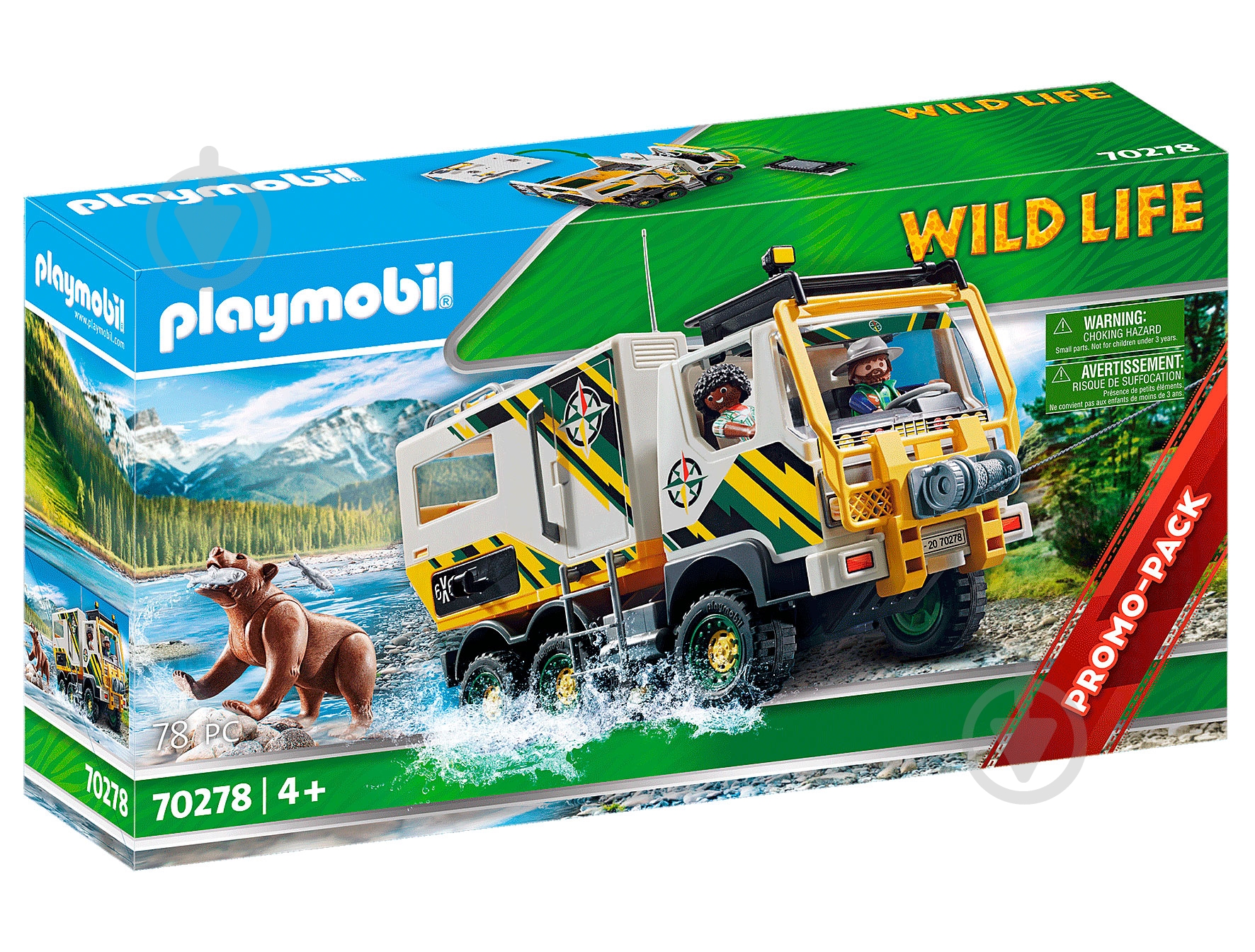 ᐉ Конструктор Playmobil Экспедиционный грузовик 70278 • Купить в