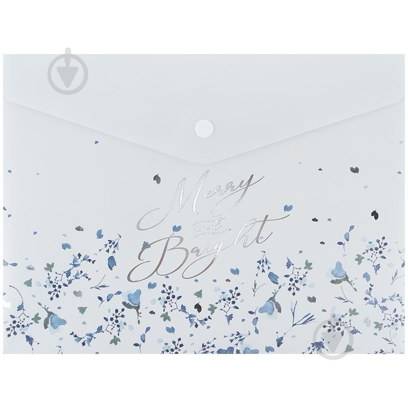 Папка на кнопке А5+ Flower Symphony-1 Axent - фото 1