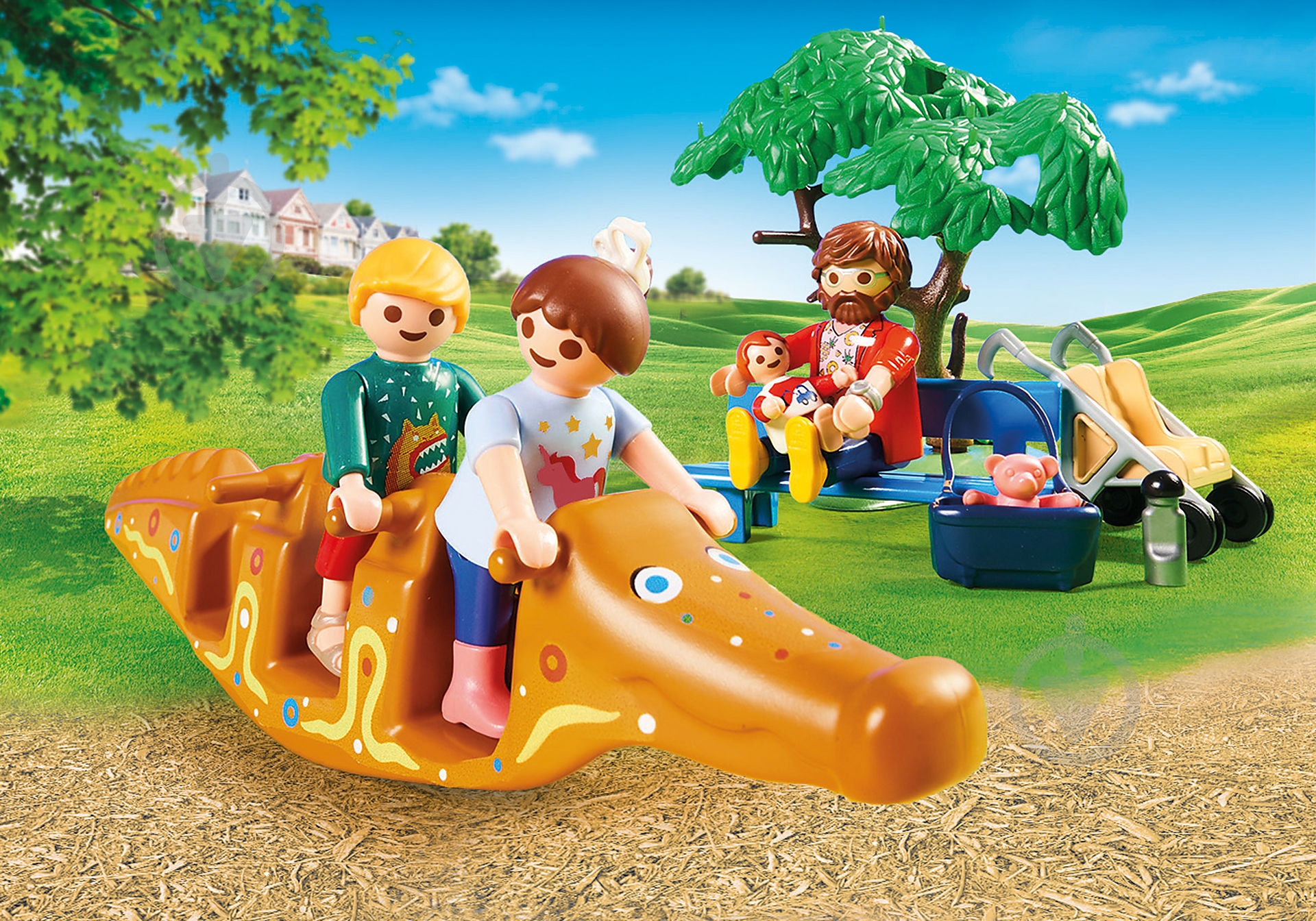 ᐉ Конструктор Playmobil Детская игровая площадка 70281 • Купить в