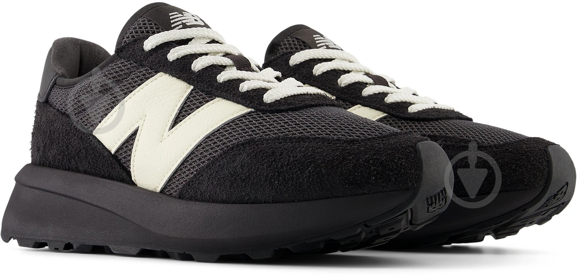 Кроссовки мужские демисезонные New Balance 370 U370PB р.46,5 черные - фото 3 Кроссовки мужские демисезонные New Balance 370 U370PB р.46,5 черные - фото 3